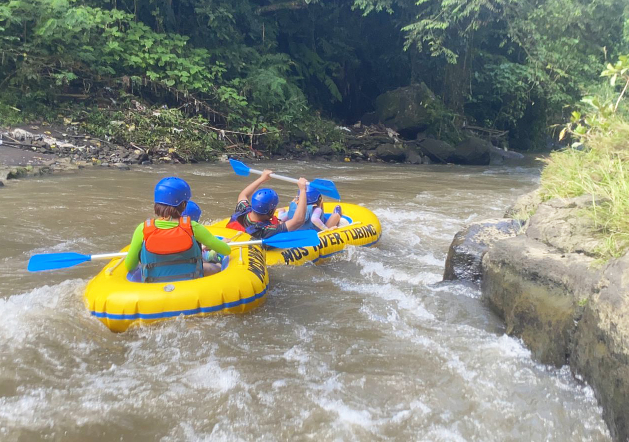 烏布漂流體驗（Wos Tubing Adventure提供）