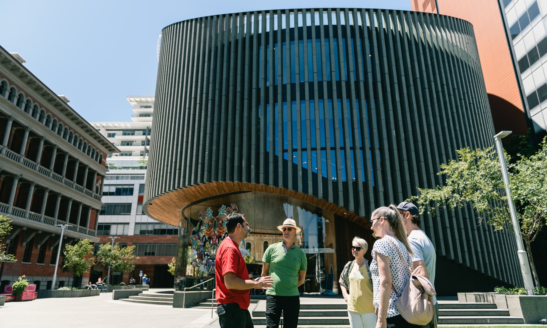 people at the Yagan Square