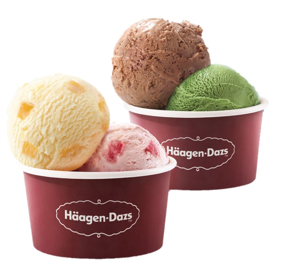 Häagen-Dazs™｜HKD50 e-voucher, takeaway ice cream dessert, macaron ice cream drink