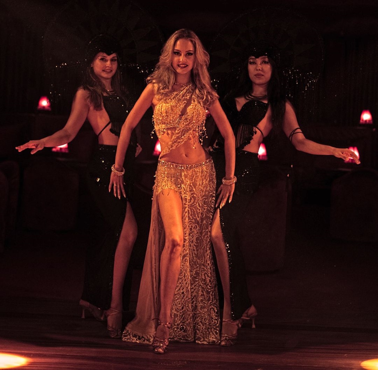 Egyptian Nights Dinner & Cabaret Show Experience W/Transfer-Hurghada