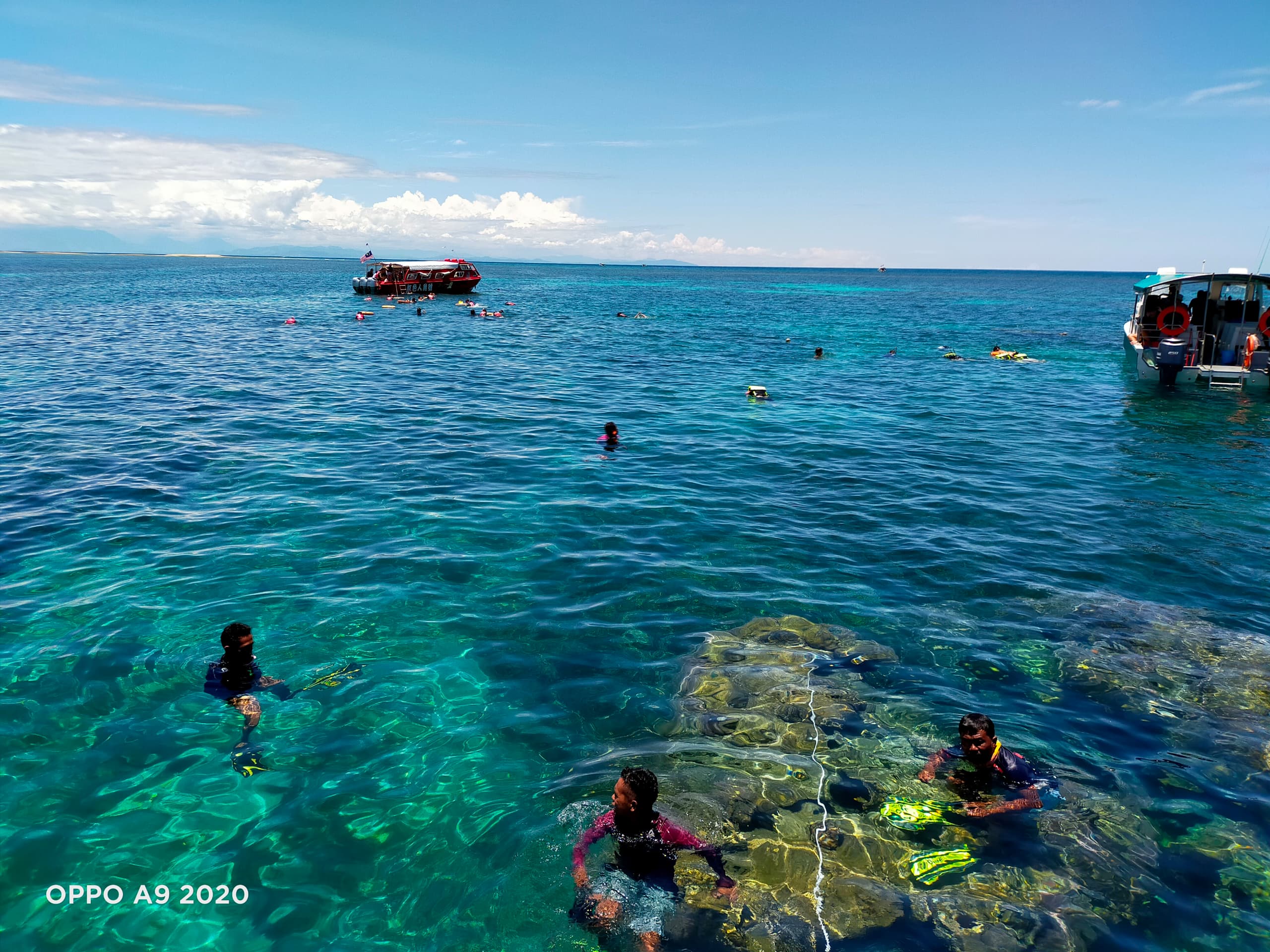 沙巴美人魚島浮潛活動