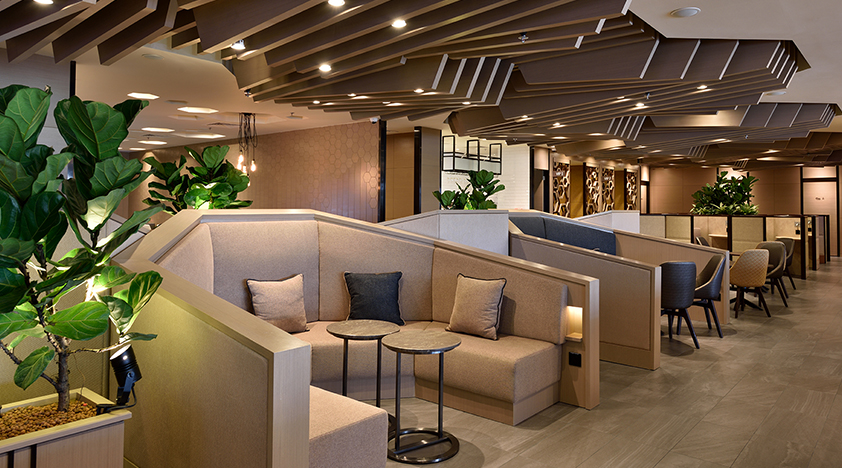 新加坡樟宜機場環亞機場貴賓室服務（Plaza Premium Lounge 提供）