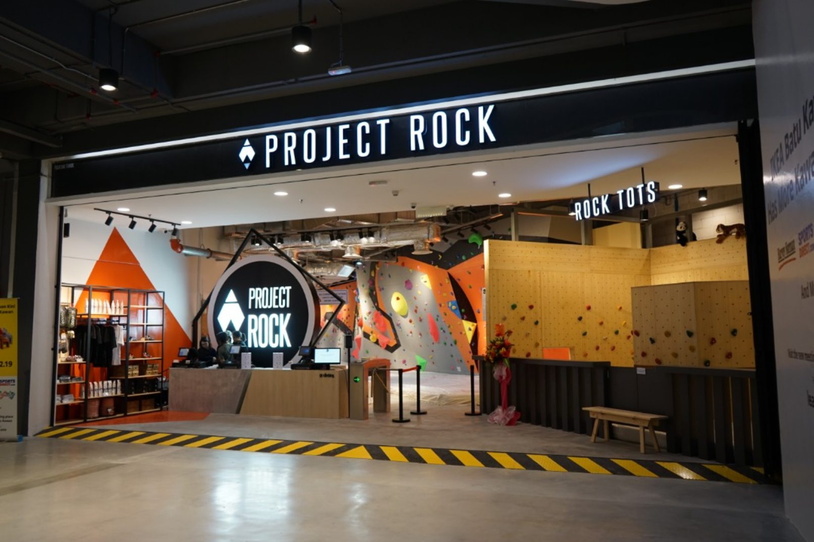 檳城 Project Rock 攀岩場室內攀岩體驗