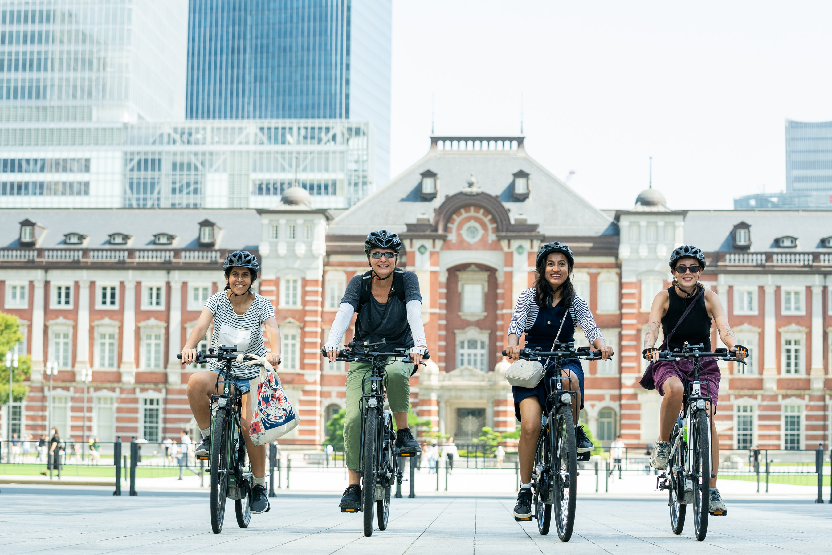 Tokyo City Highlights Half-Day E-Bike Tour with Guide