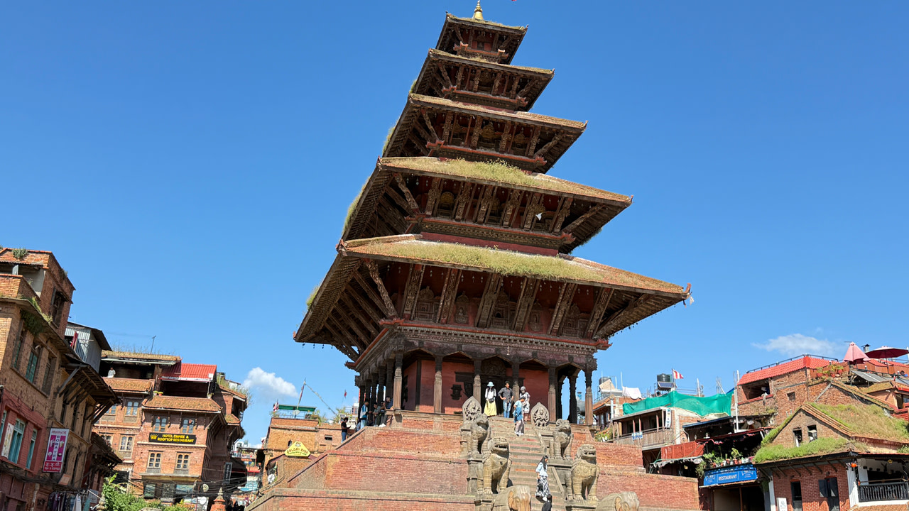 尼亞塔波拉廟 (Nyatapola Temple) 巴克塔布