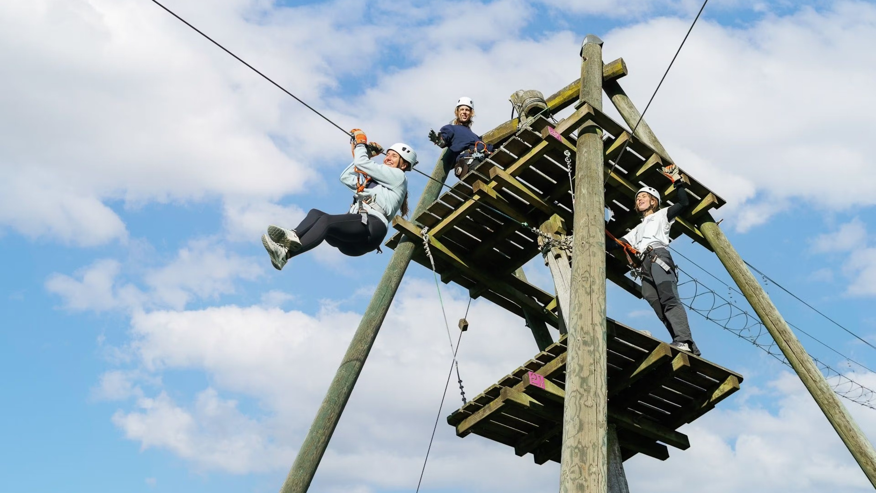 Vertical Drop or Zipline Ticket at Rocks Park Tower in Laax