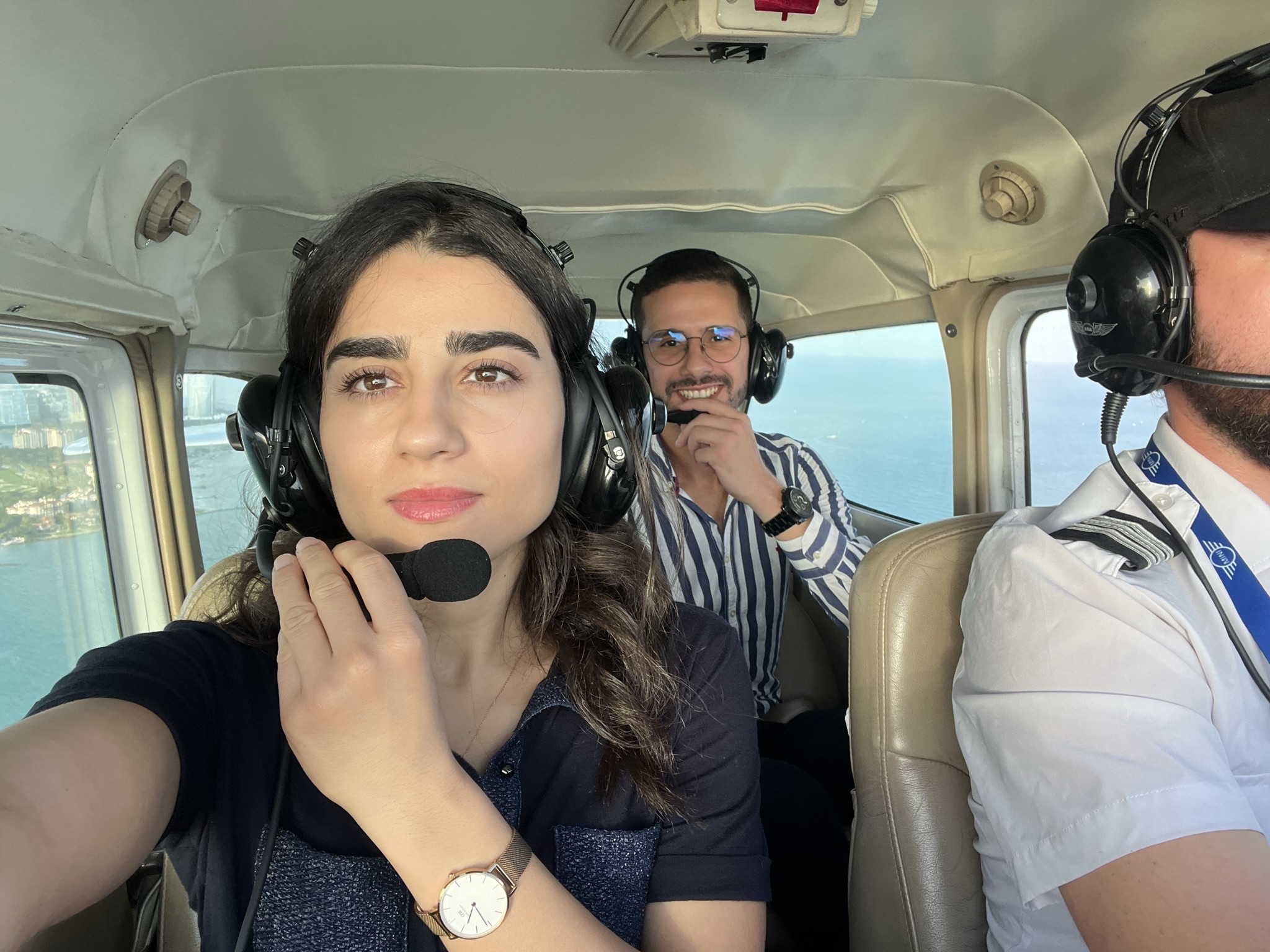 Miami Downtown Private Airplane Tour with Soft Drinks