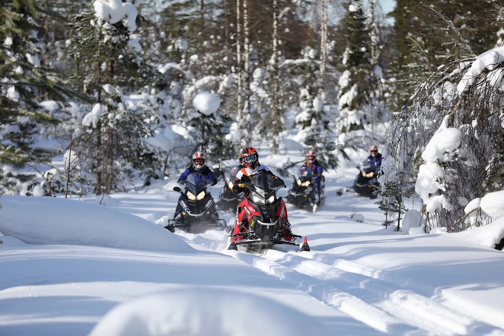 Lapland Snowmobile Experience 