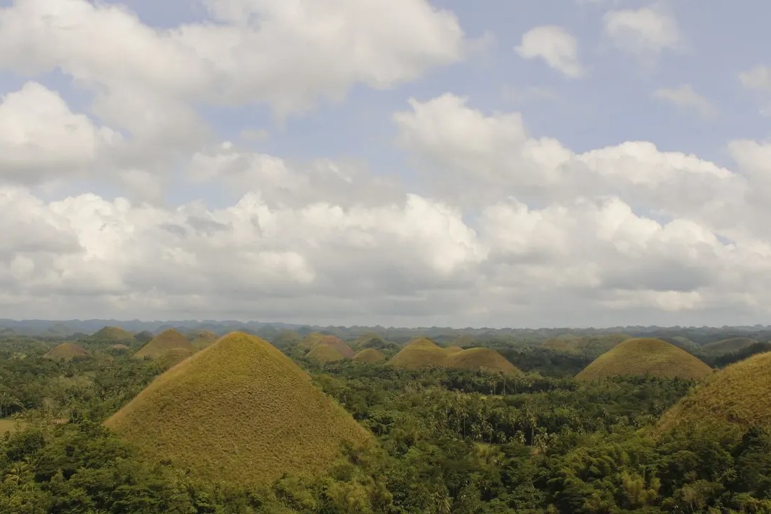 view of the chocolate hills