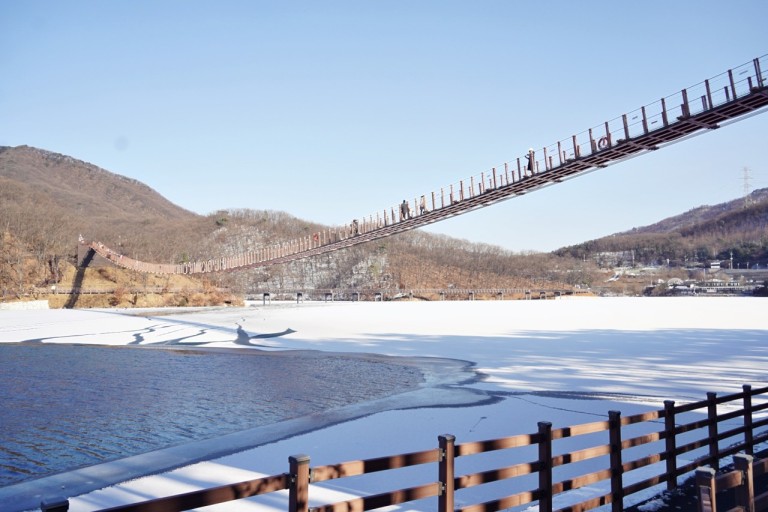 Paju Majangho Suspension Bridge/Imjingang Sailboat&First Garden Tour