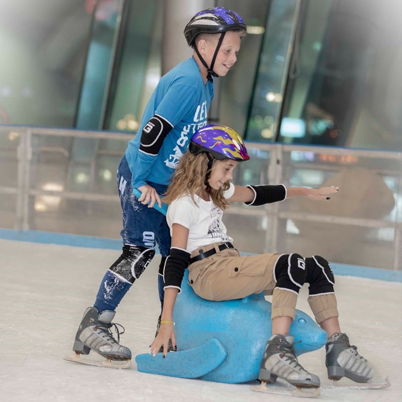 沙姆沙伊赫清真寺、Soho廣場和溜冰場私人城市之旅