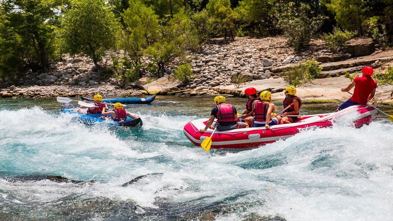 Alanya : ( 3 in 1 ) Combo Rafting : Quad | Jeep | Zipline