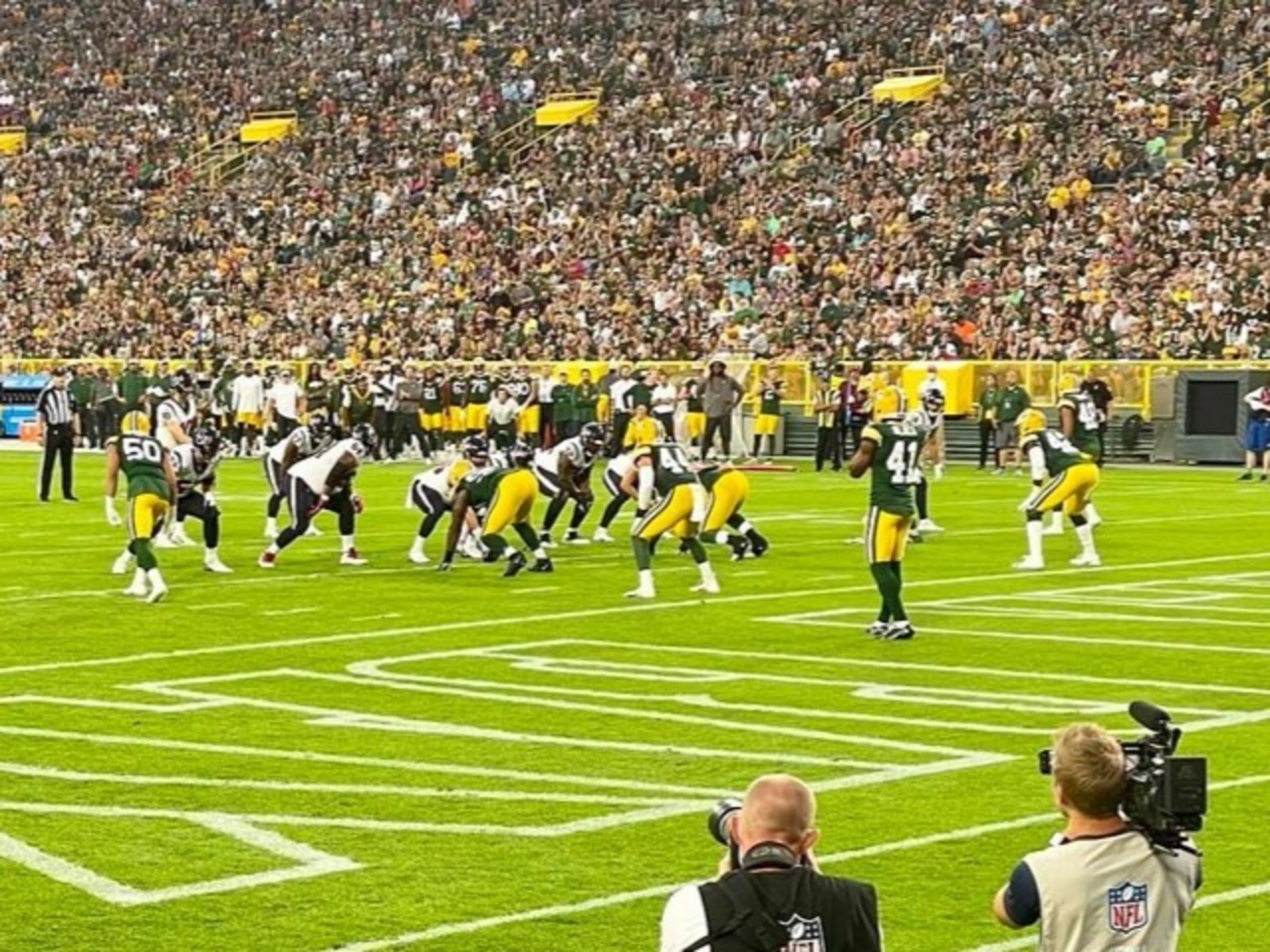 Green Bay Packers Football Game at Lambeau Field
