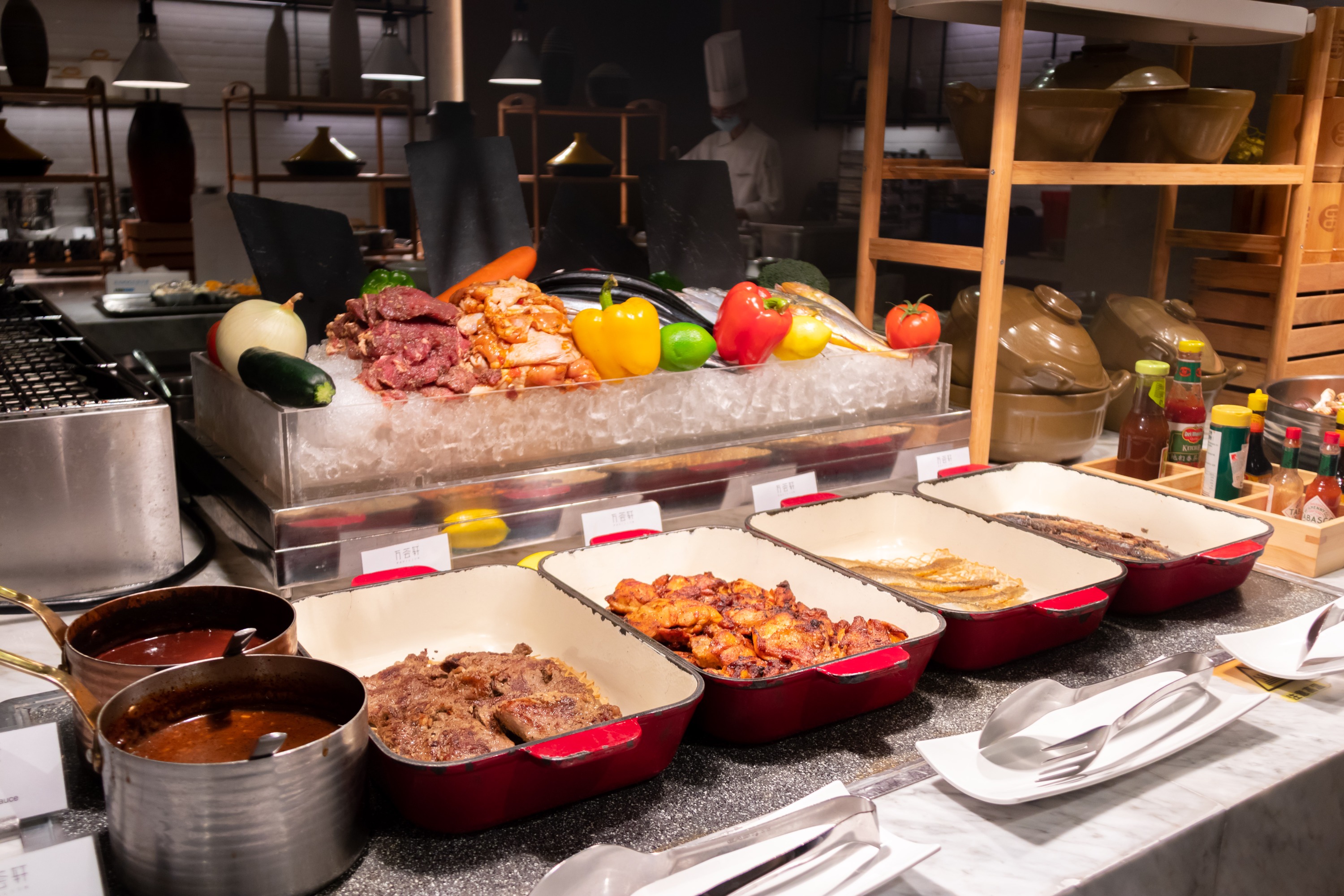 Buffet dinner