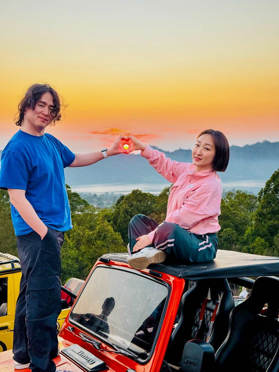 在巴杜爾火山區體驗種樹活動 在巴杜爾火山區體驗種樹活動