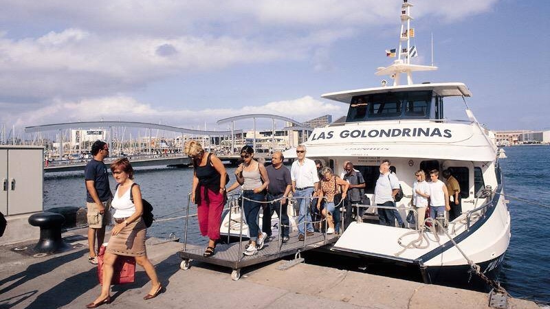 巴塞羅那Las Golondrinas遊船體驗 (Las Golondrinas cruise experience in Barcelona)
