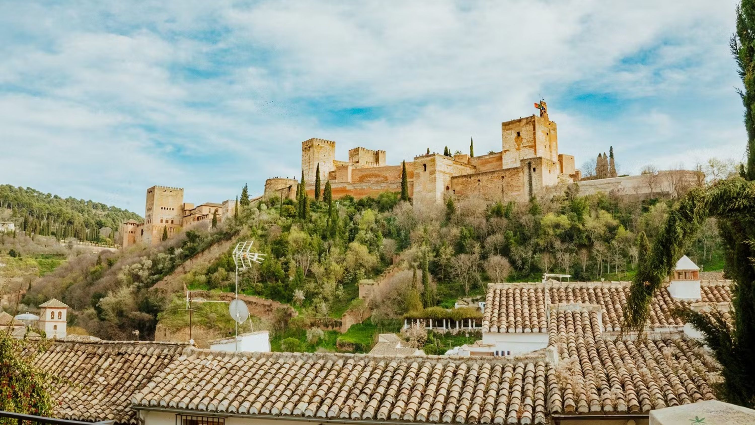 Alhambra and Nasrid Palaces tickets with audio guide and city pass