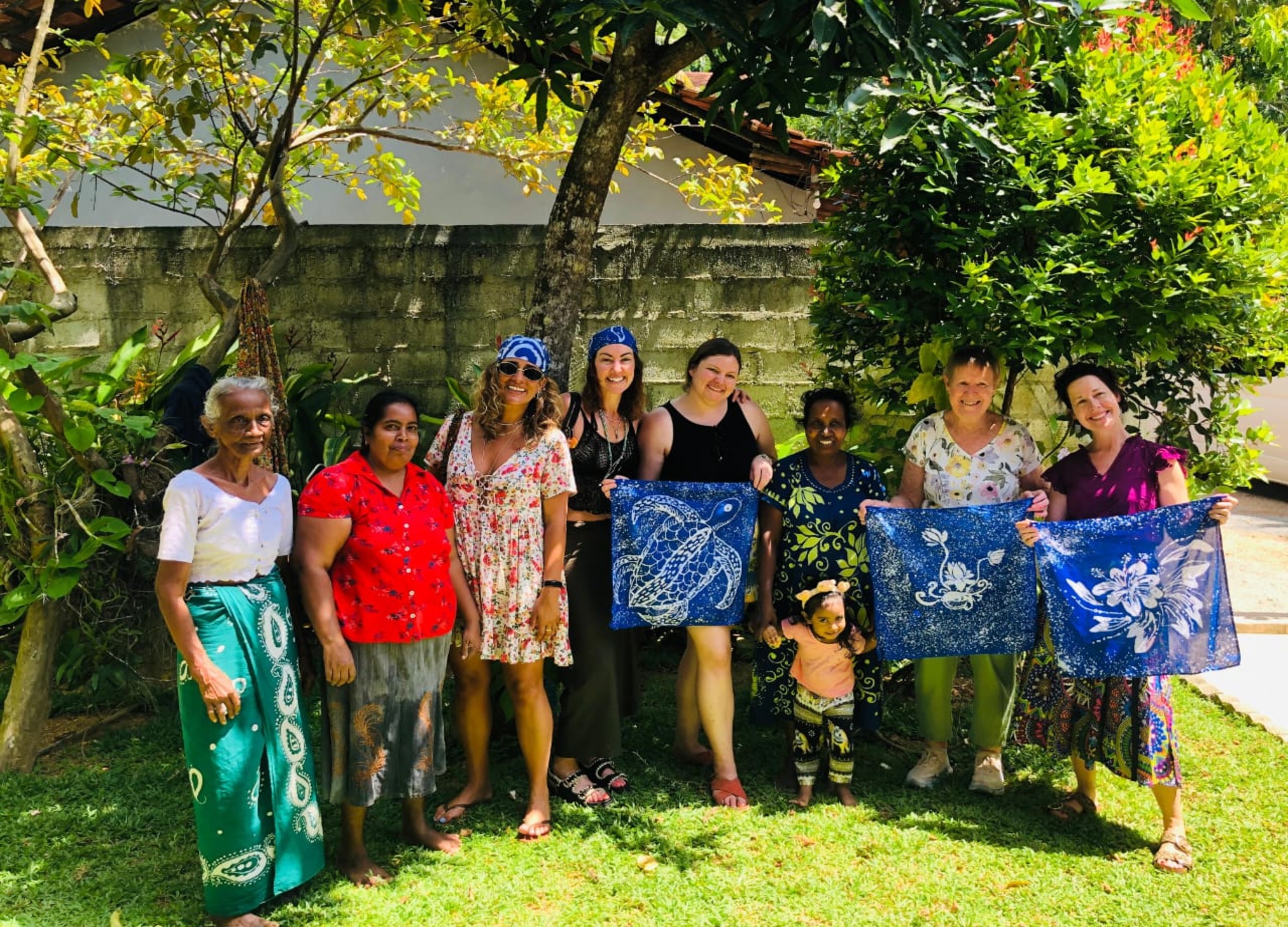 Мастер-класс по батику