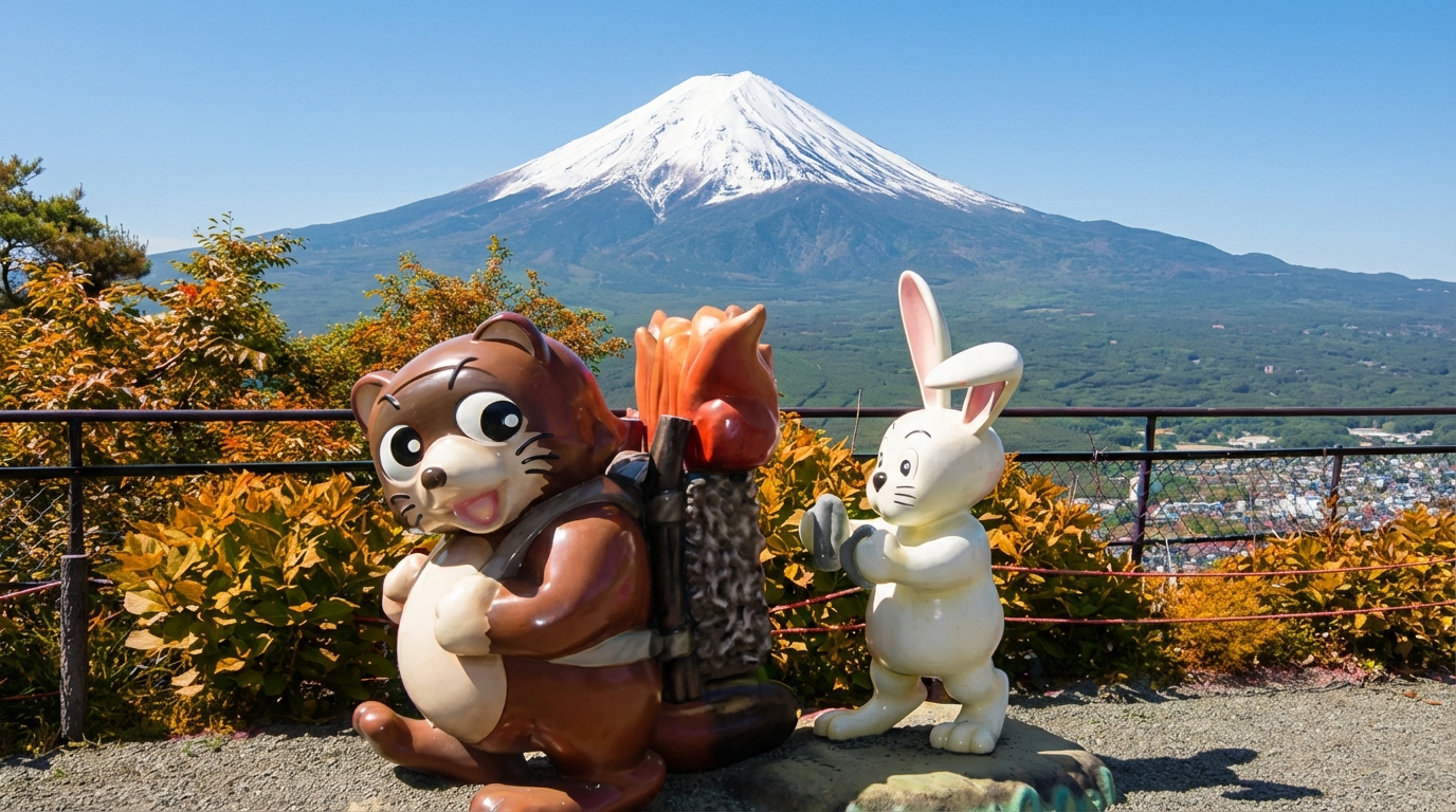 河口湖天上山公園