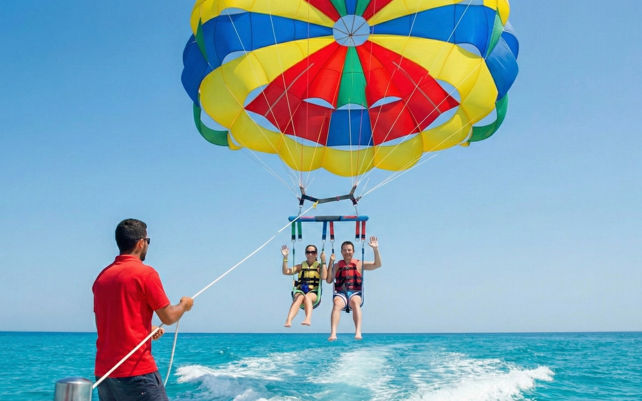 Bogmalo: Parasailing Sky Ride
