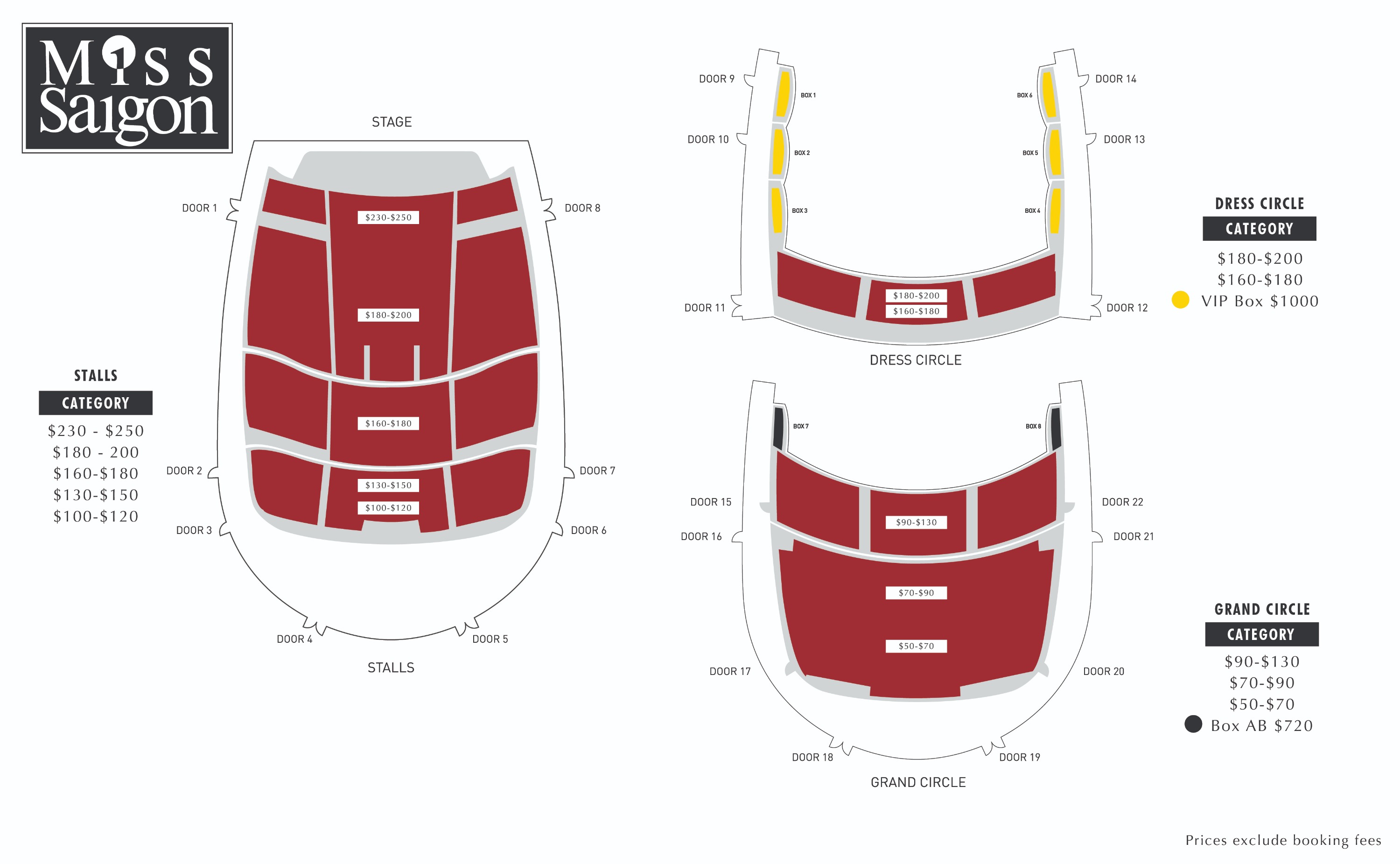 Miss Saigon Musical at Sands Theatre in Singapore