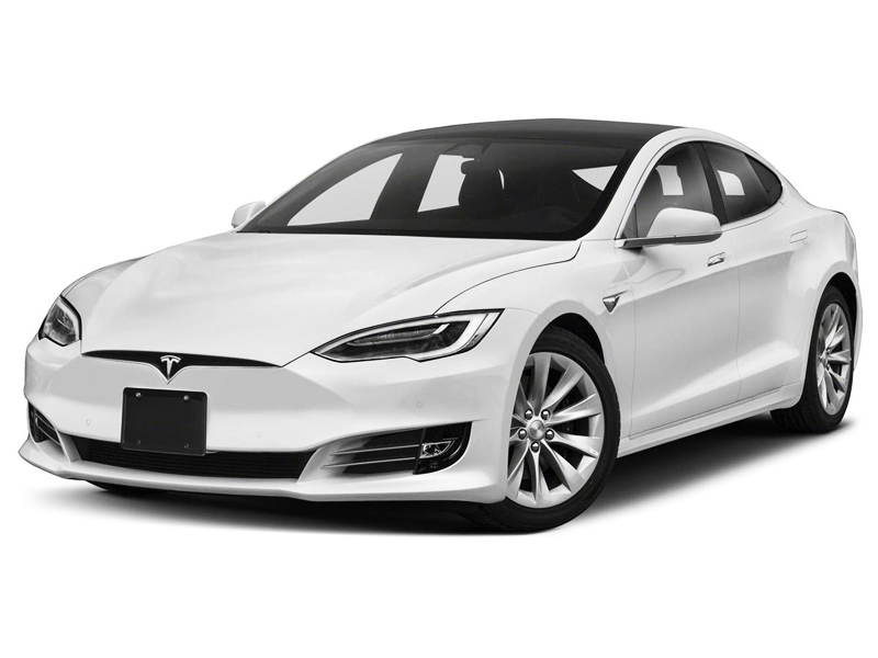white tesla model s in hong kong