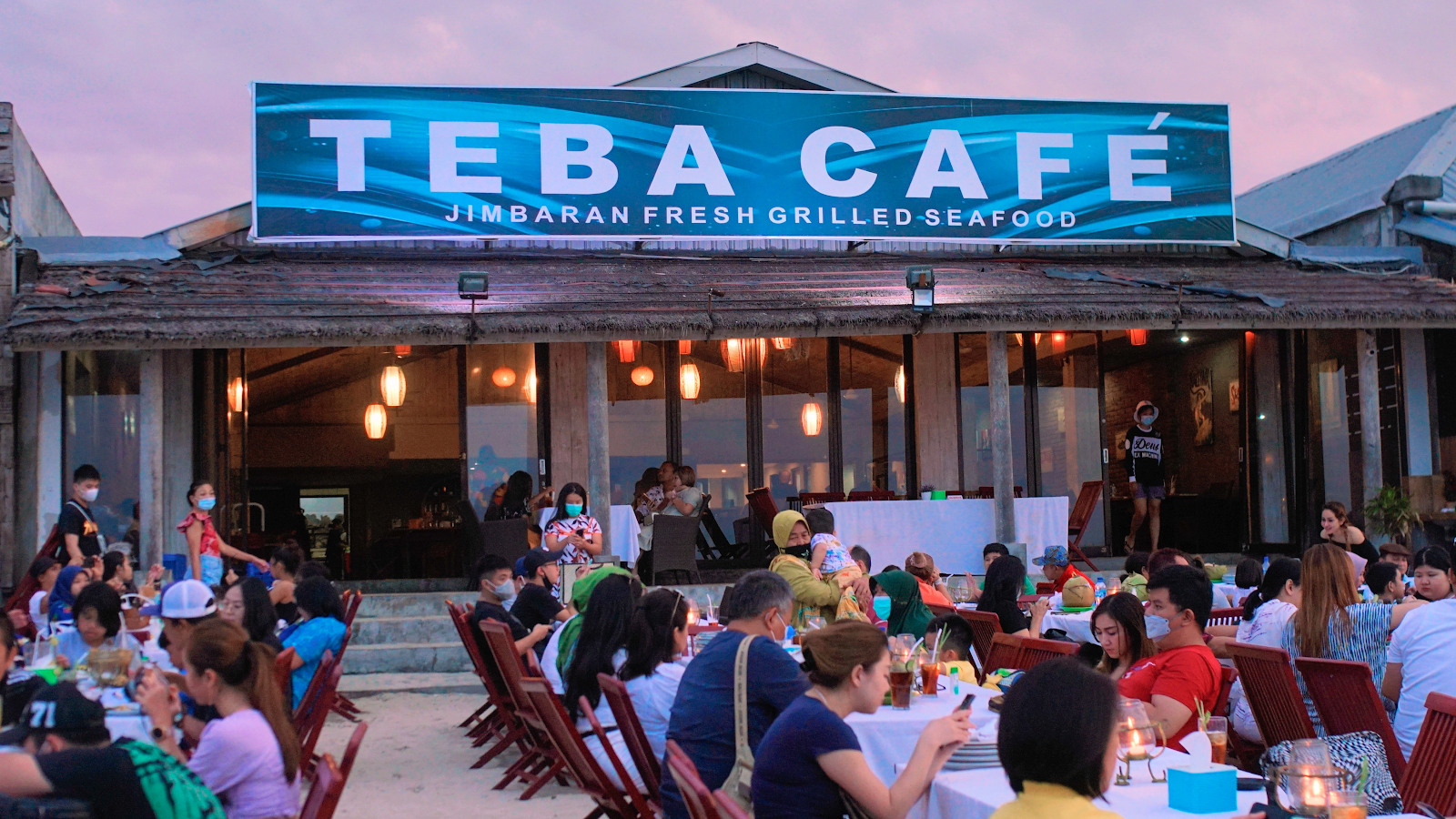 巴厘島金巴蘭 Teba Cafe 海鮮盛宴