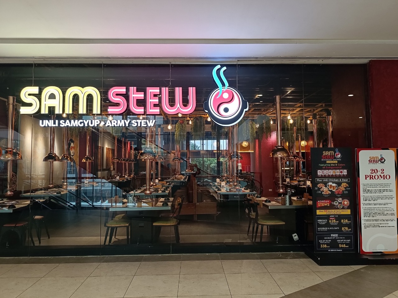 Sam Stew Unli Samgyup + Army Stew in Ayala Malls Vertis North