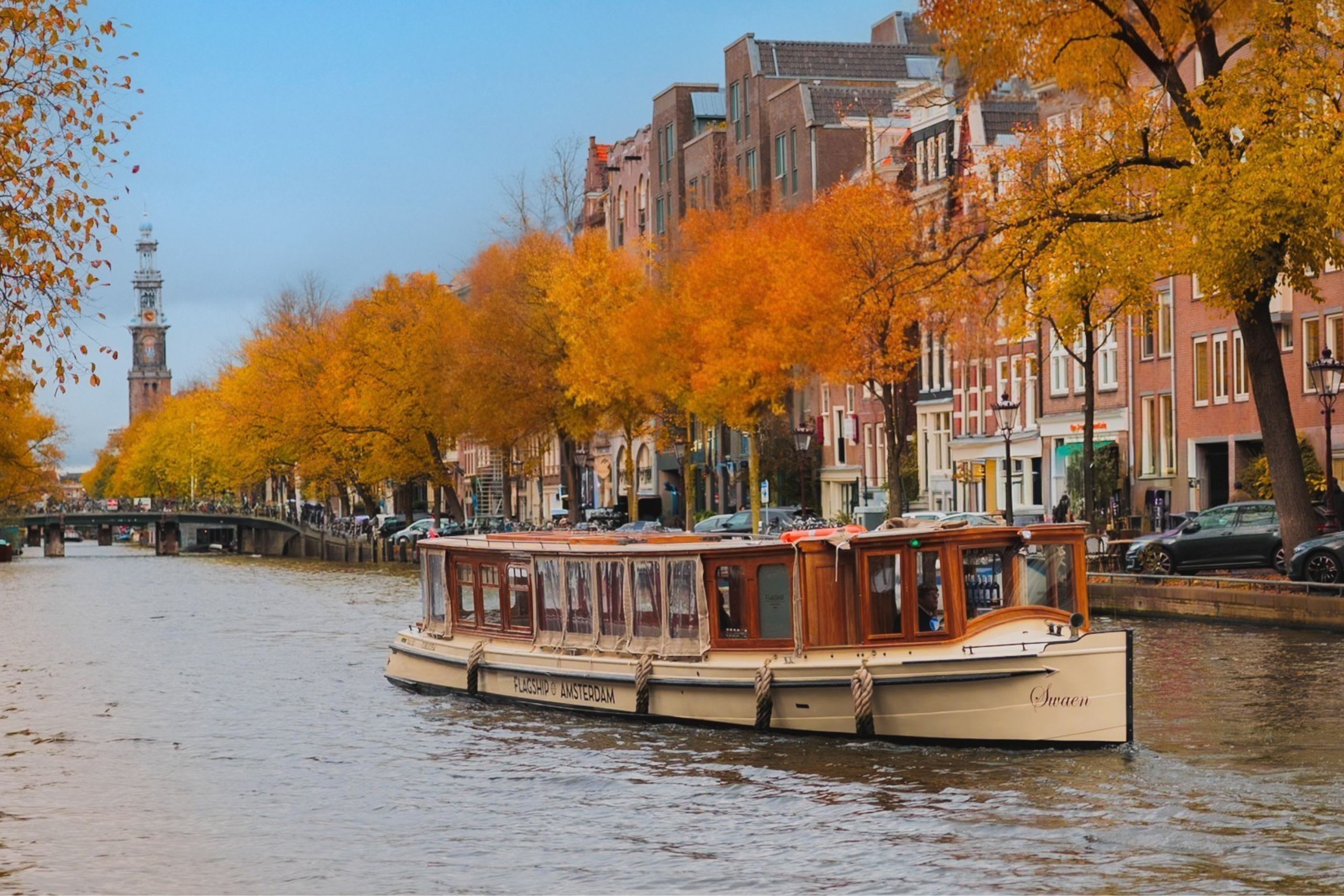 Amsterdam: Luxury Open Boat Cruise with option Unlimited Drinks