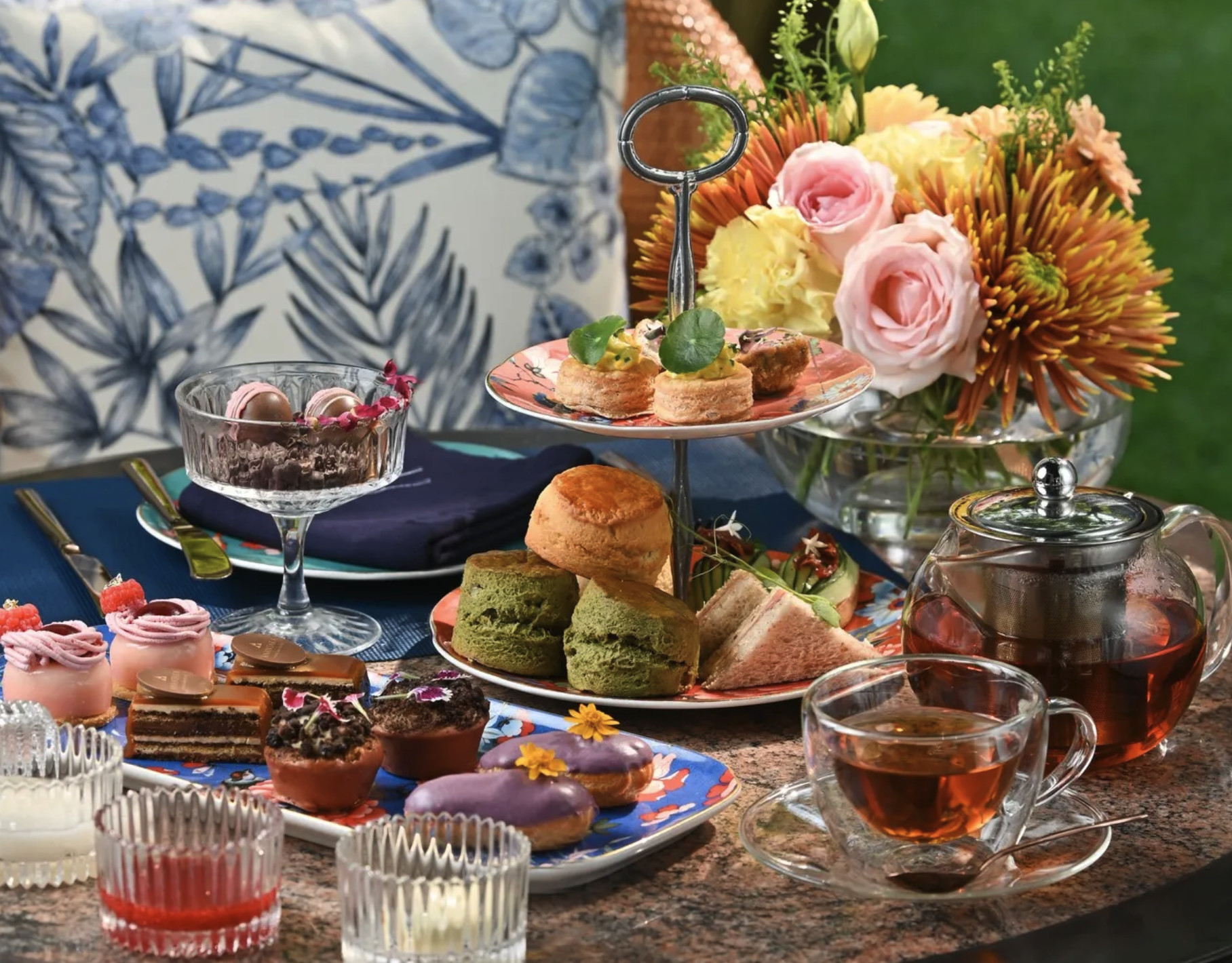 Afternoon Tea at Bodhi Terrace Anantara Chiang Mai Resort