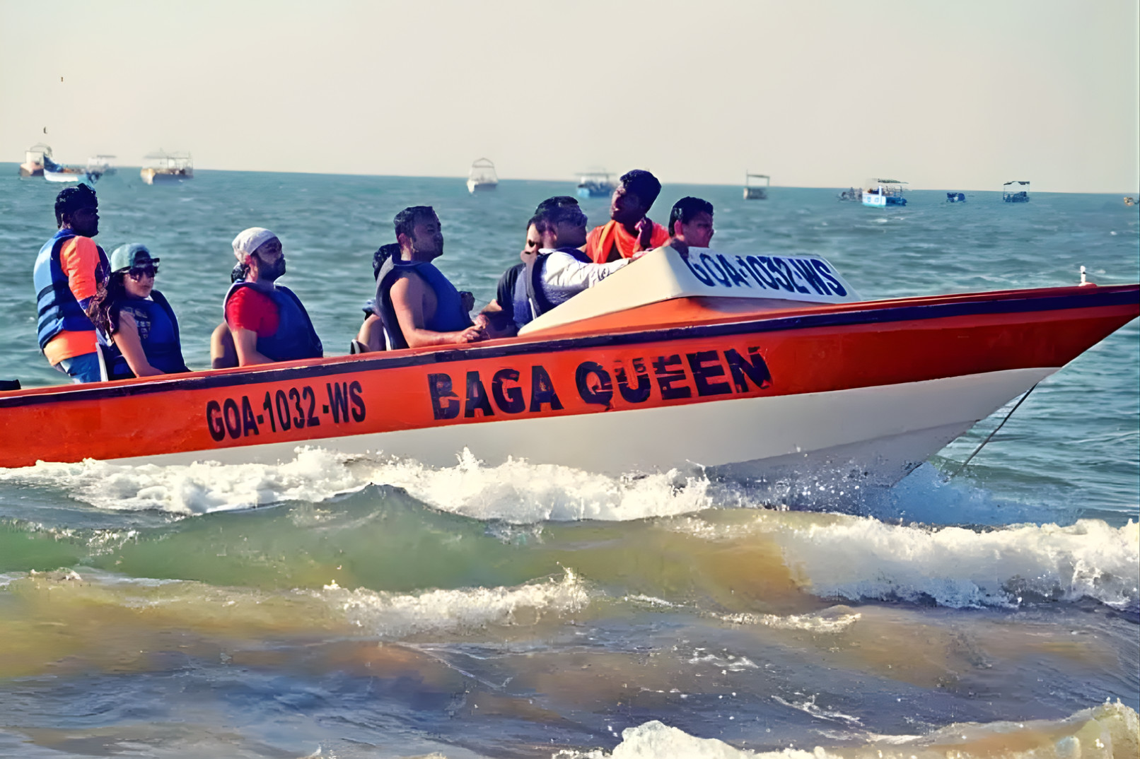 Baga-Calangute: Coastal Boat Adventure
