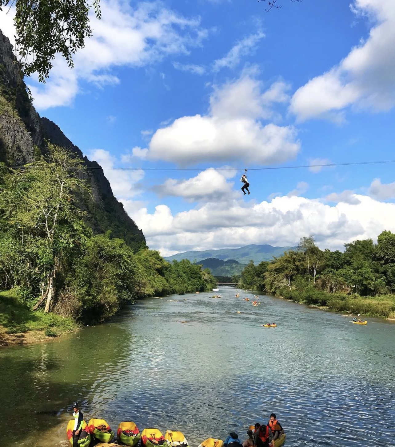 Vangvieng  Cave & Nam Song River