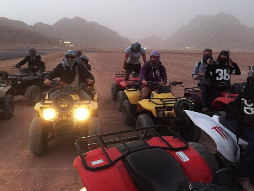 沙姆沙伊赫：ATV 四輪摩托車 & 私人快艇冒險