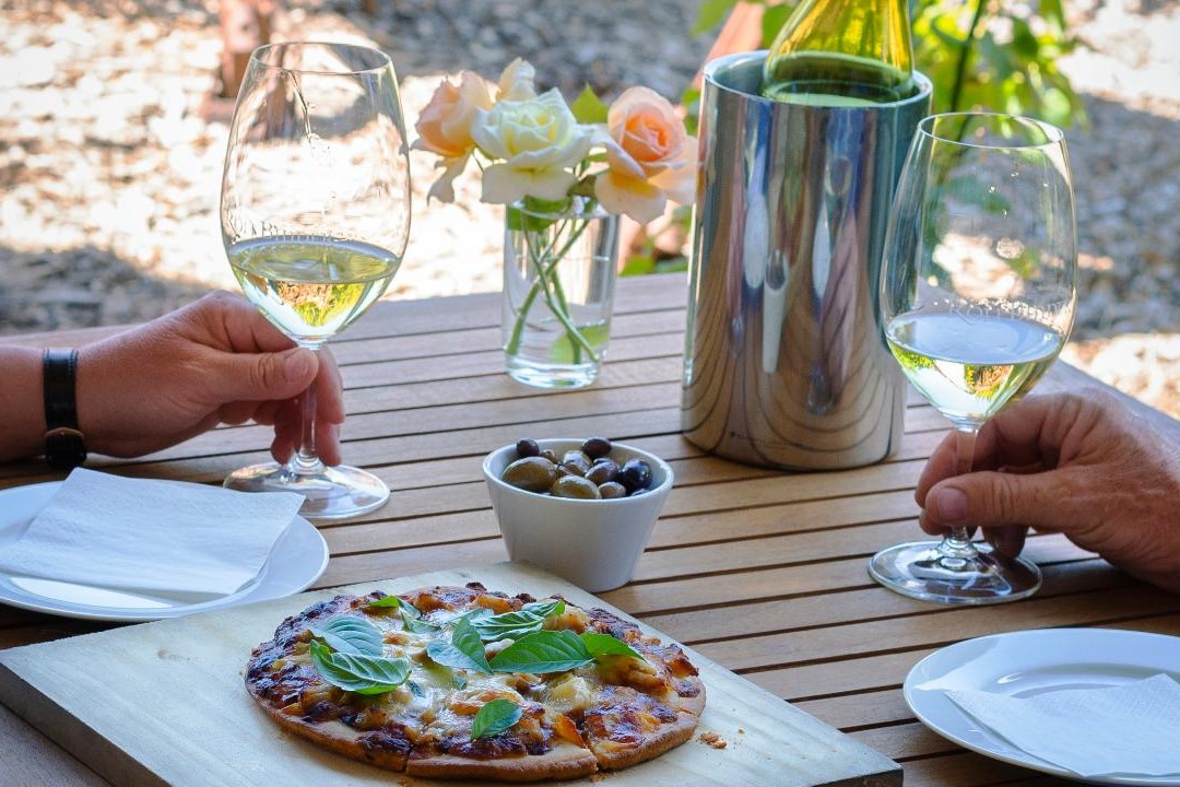 Icon Tasting & Gourmet Pizza at Rolf Binder Wines 