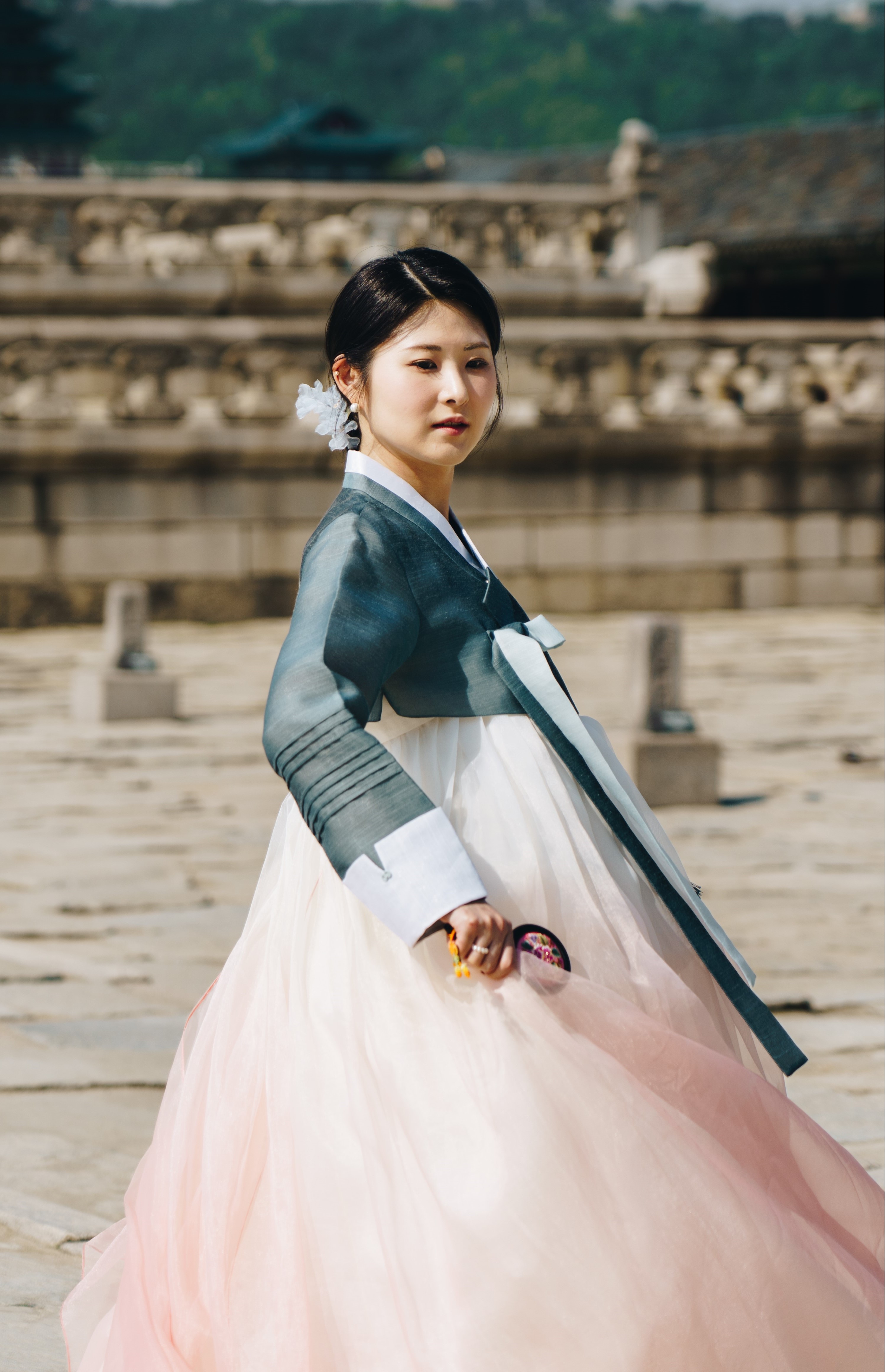 Seoul : Hanbok photoshoot at Palaces