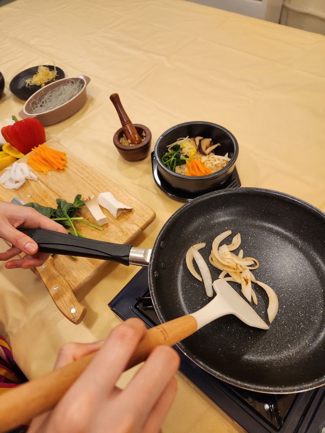 Traditional Korean cooking class + Hidden Alley Tour in Seoul