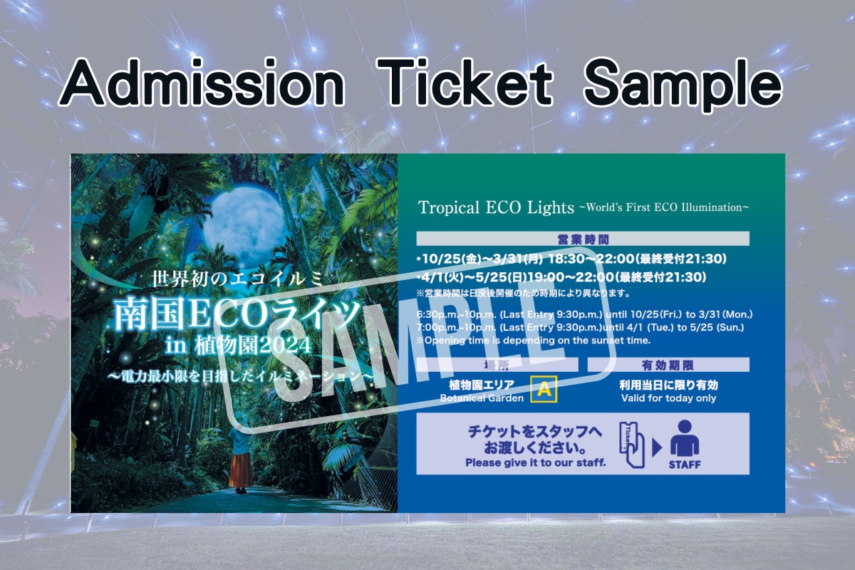 ticket sample