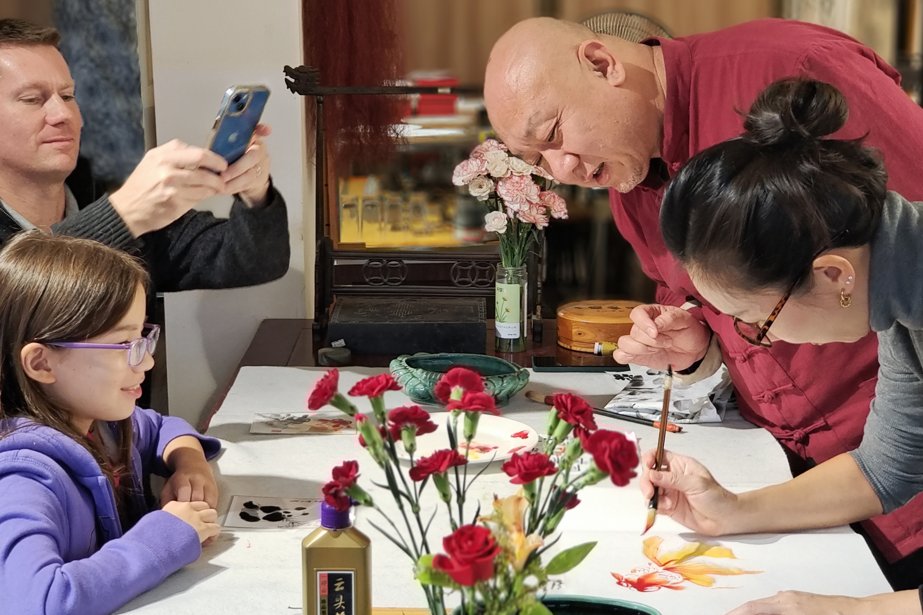 故宮旁體驗老北京傳統文化畫扇面兒 - Eatwith