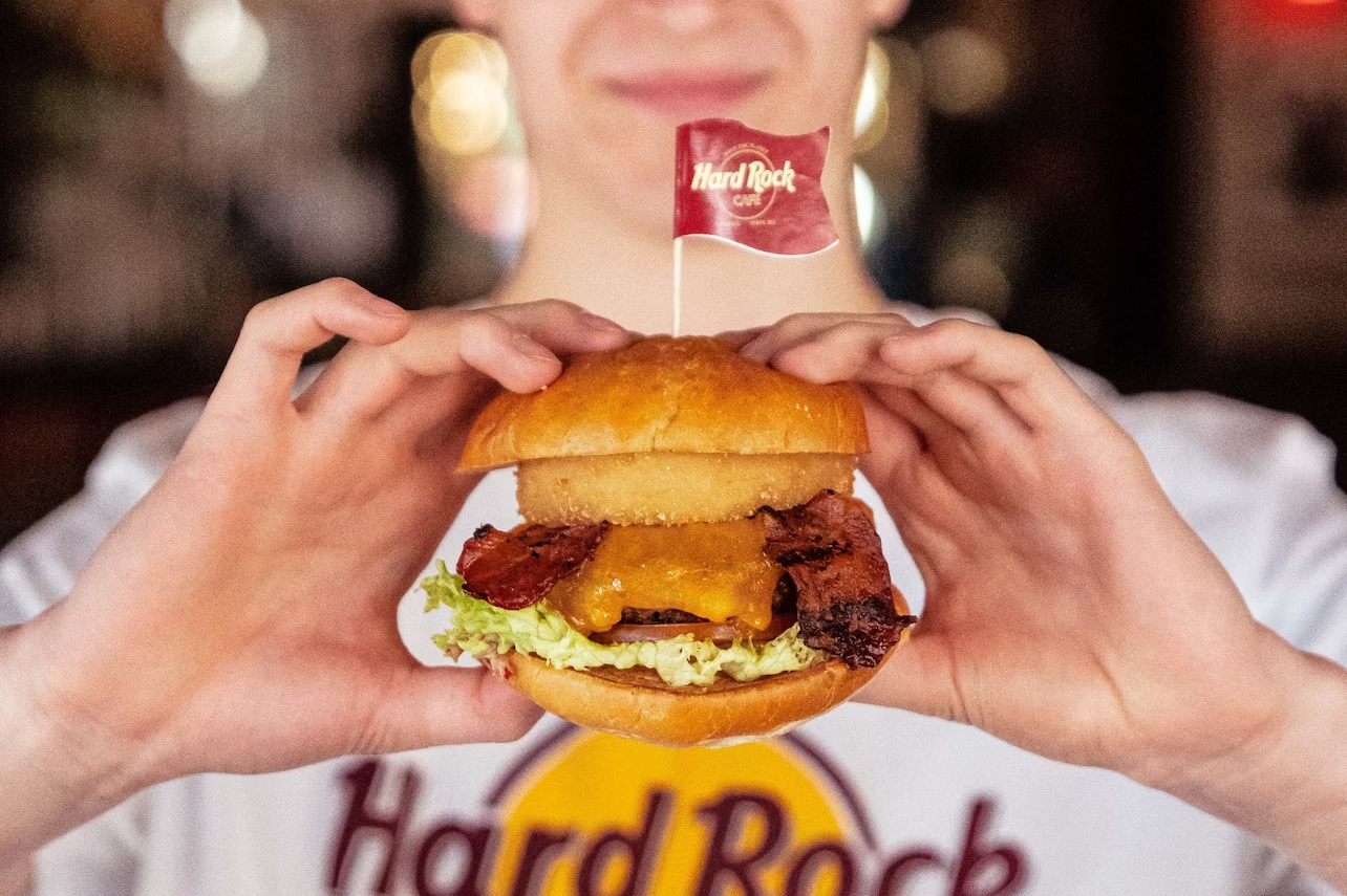 愛丁堡 Hard Rock Cafe 硬石餐廳餐飲體驗