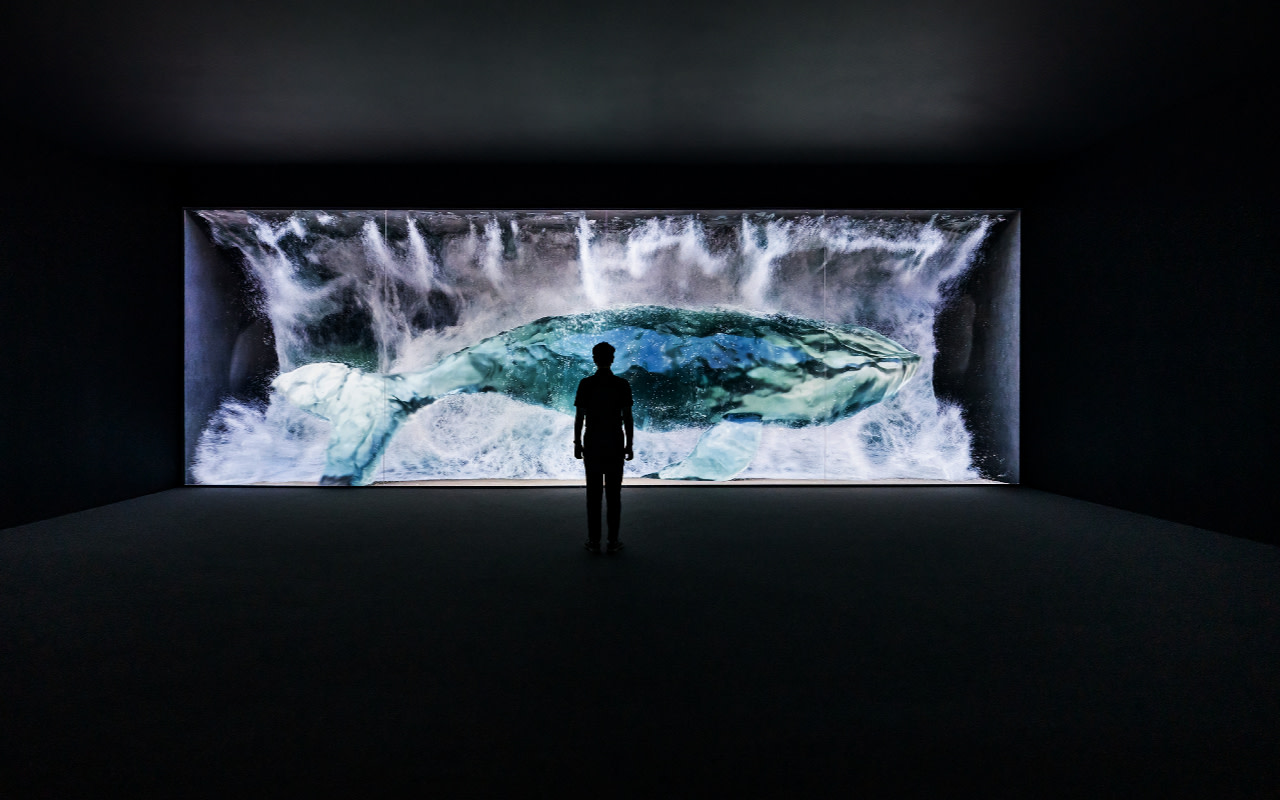 A multi-sensory journey of light, sound, and fragrance inside ARTE MUSEUM here