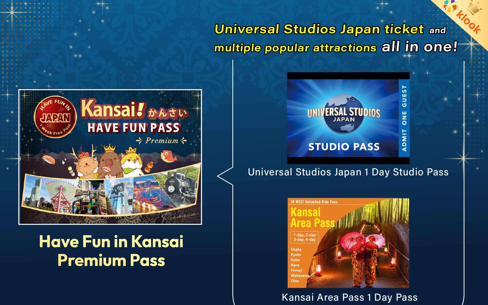Have Fun in Kansai Premium Pass