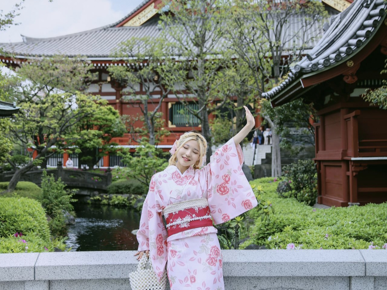 淺草和服租賃＆攝影體驗（東京／著物レンタル桜華提供）