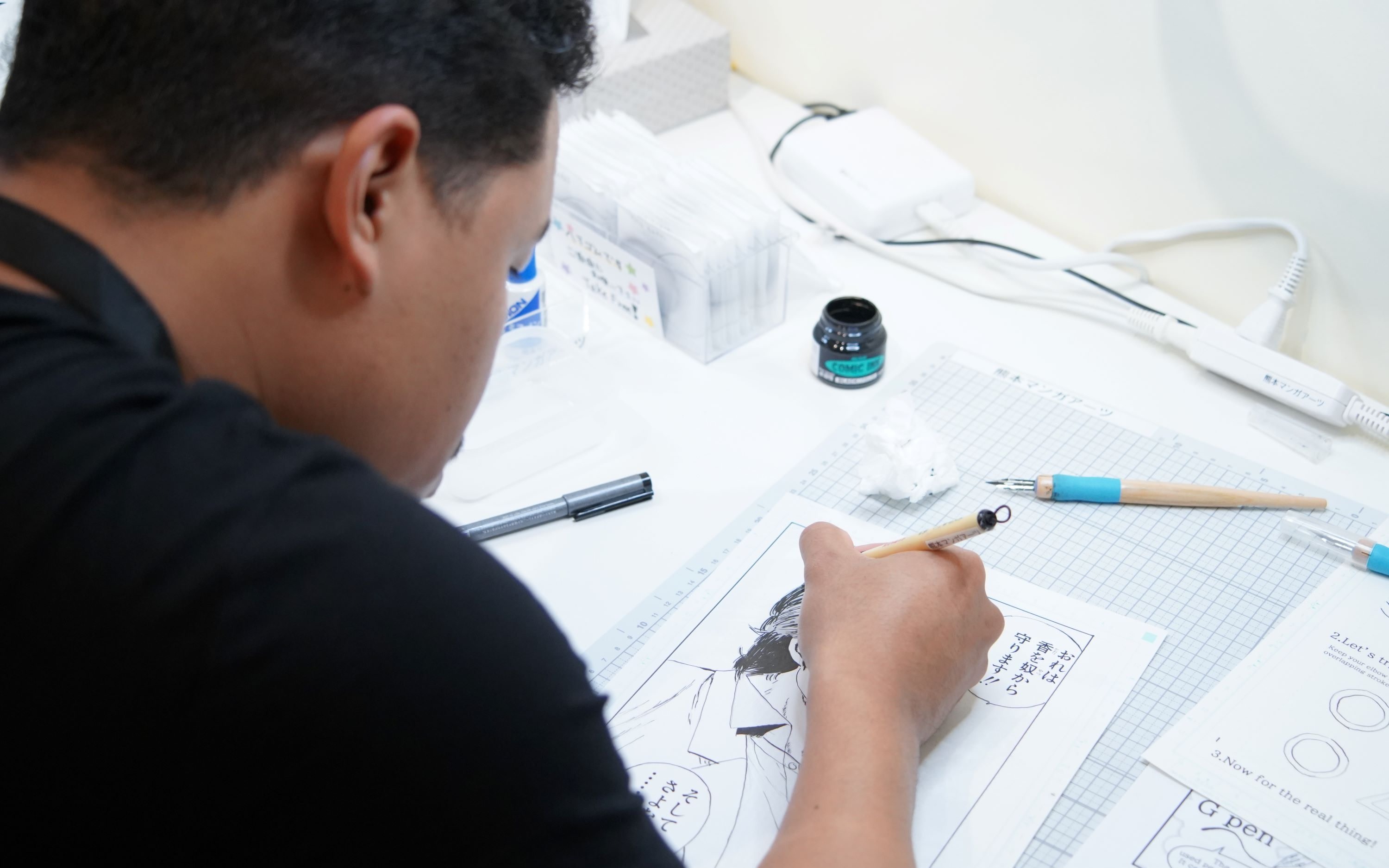 Manga Artist Experience at Kumamoto Manga Arts