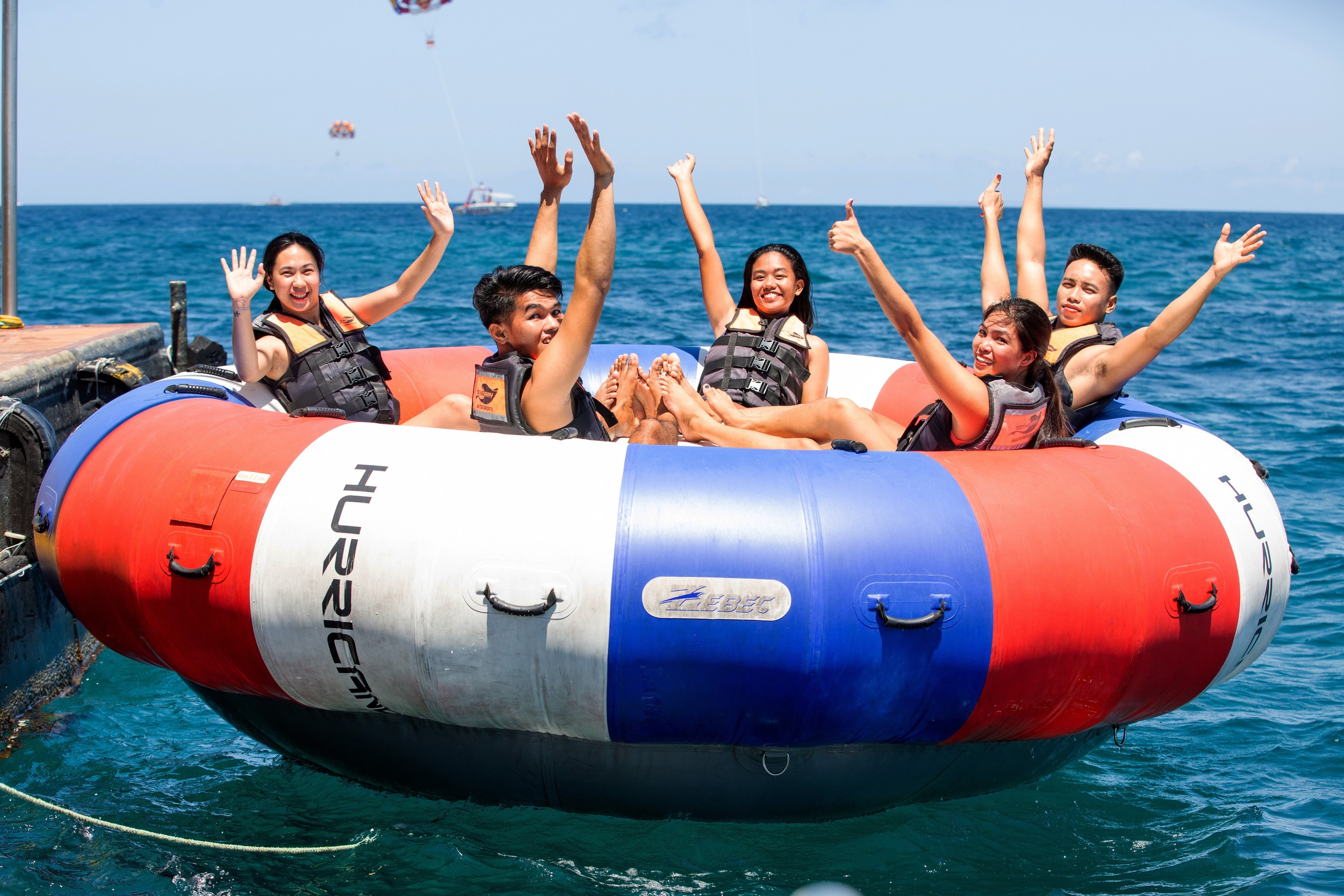 長灘島（Boracay）Hurricane Inflatable Experience