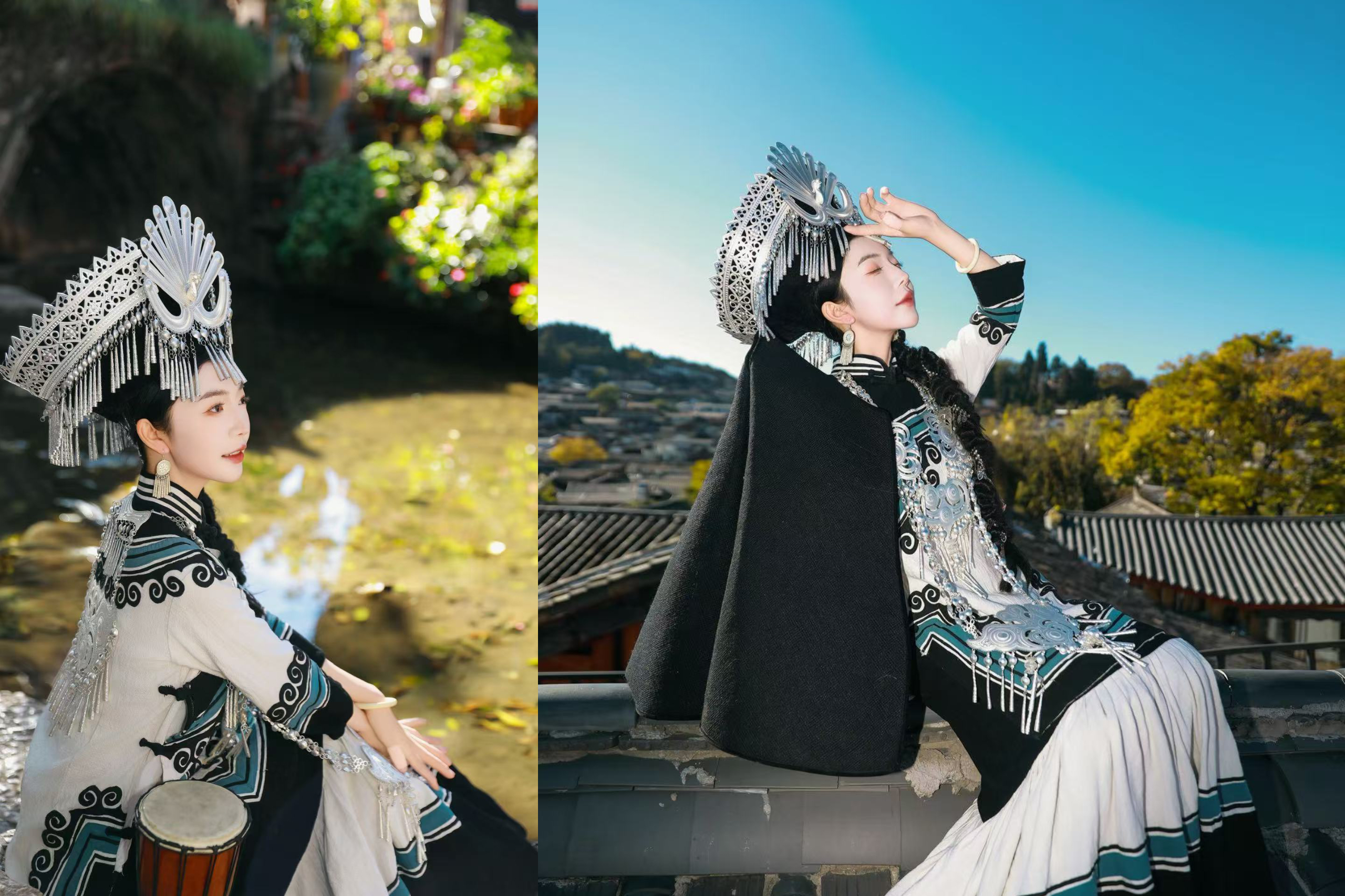 麗江古裝漢服&民族服裝攝影體驗（風格任選+民族服飾旅拍+服裝多樣+優質服務）