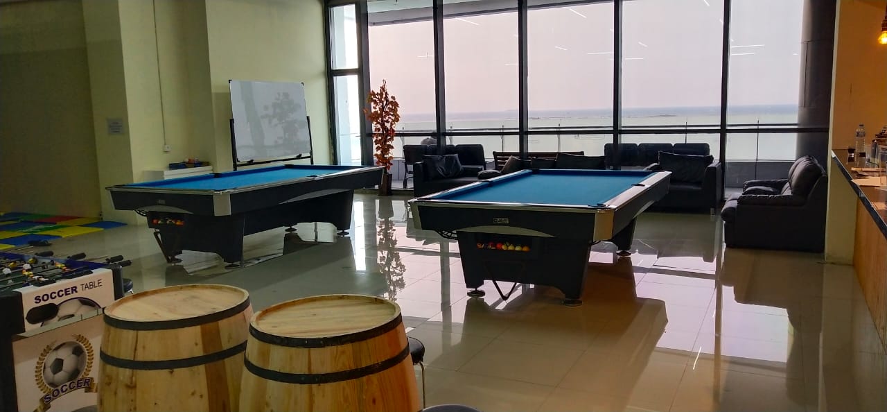 Billiard and Virtual Golf at One Strike Arena Jakarta