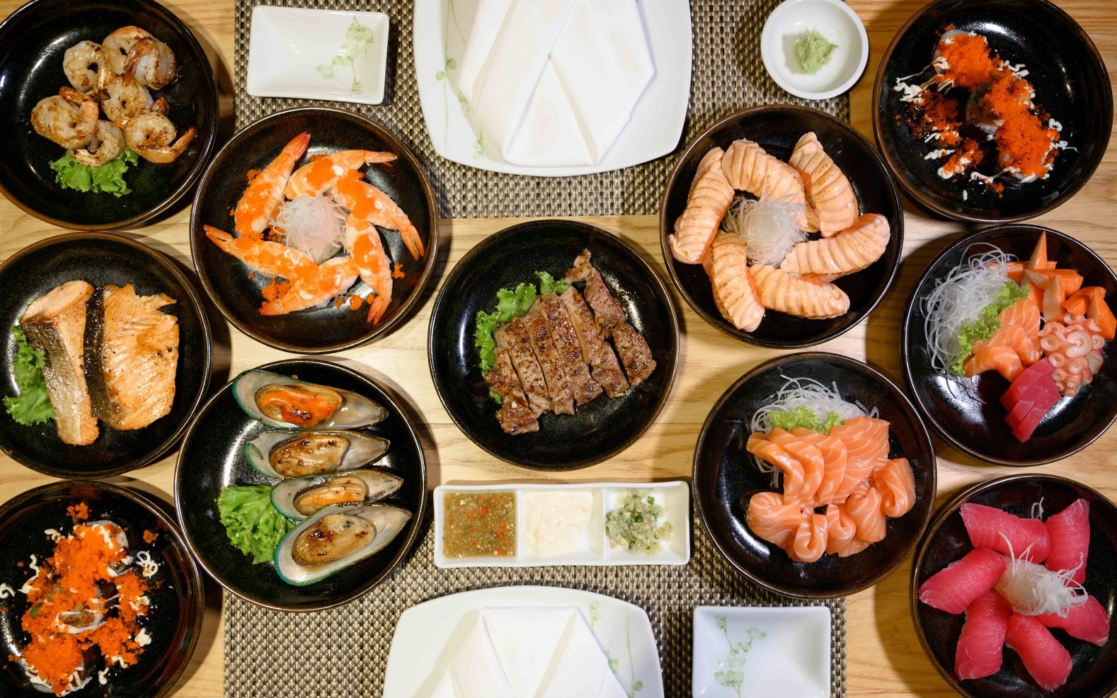 Japanese Buffet at Hagi Centara Grand, Central Plaza Ladprao Bangkok