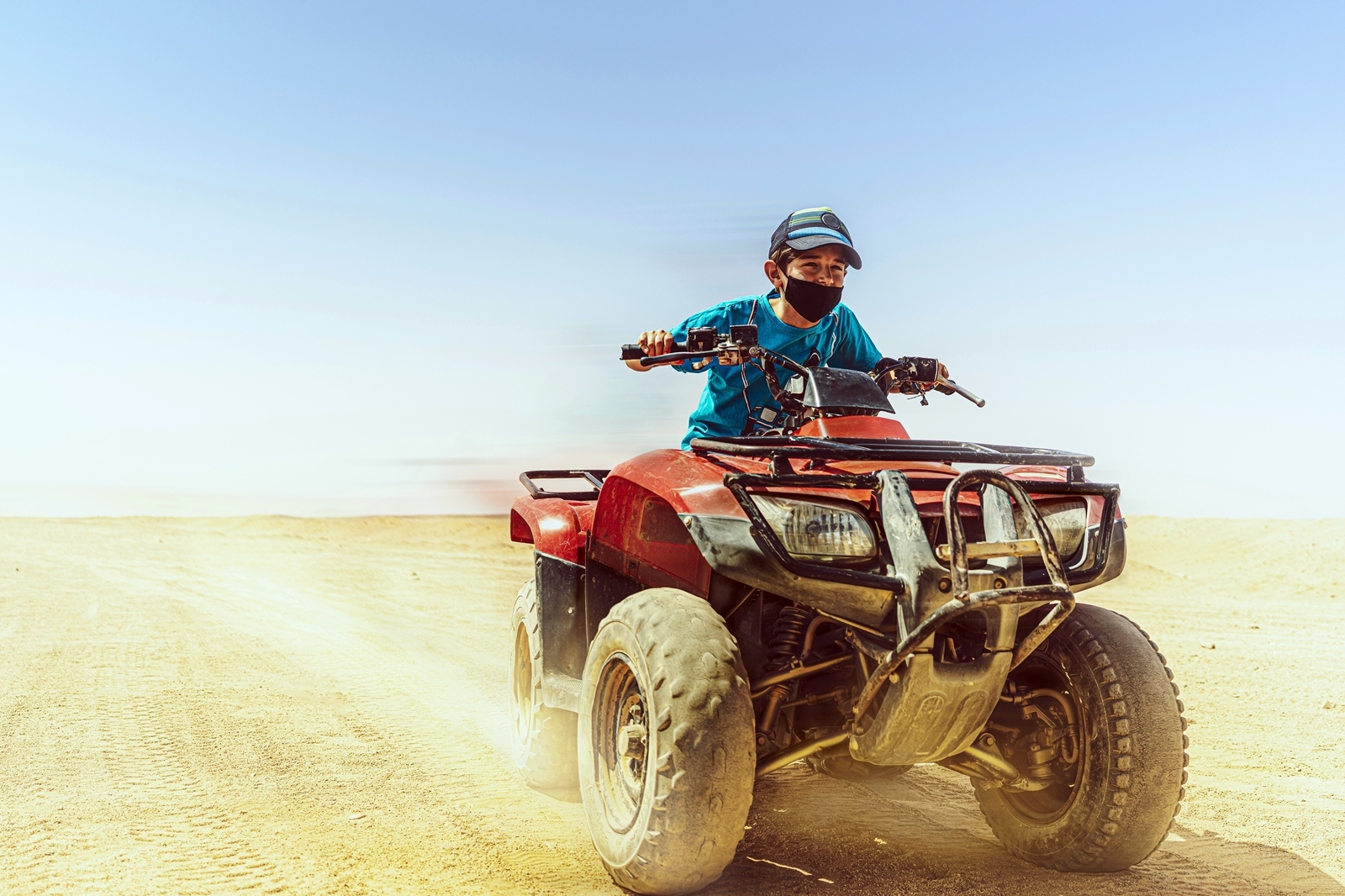 ATV Quad Safari, Camel Ride and Bedouin Village Tour from Hurghada