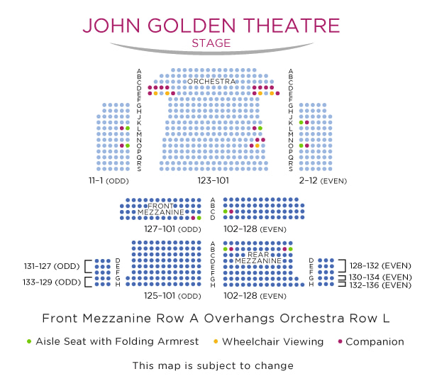 seating map