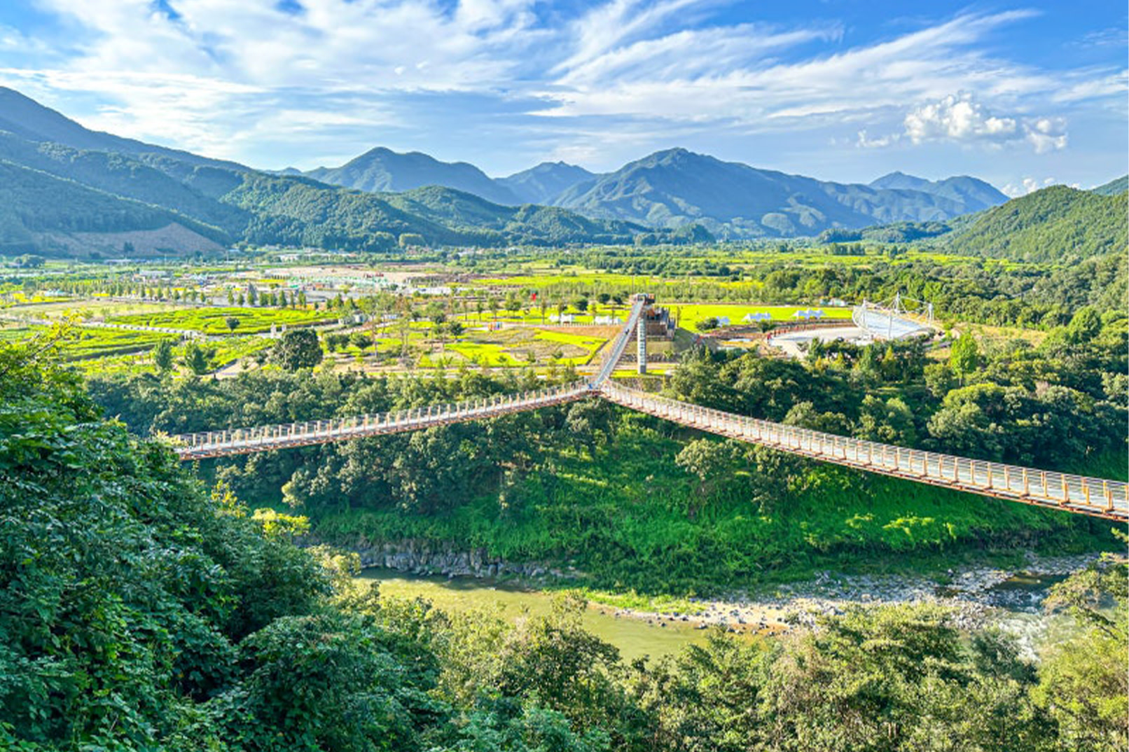 Pocheon Day Tour: Y Suspension Bridge, Art Valley & Herb Island